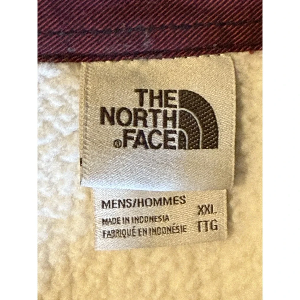 The North Face Campshire Sherpa Lined Shirt Jacket Men's Size 2XL Buffalo Check